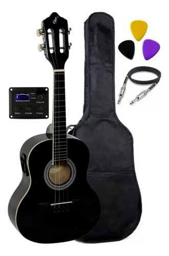 Cavaco Giannini Elétrico C/ Afinador Cs-14 Eq Bag Colch+cabo