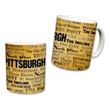 Taza Inspirada En La Ciudad De Pittsburgh, Taza De Café De C