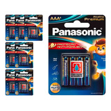 32 Pilhas Alcalinas Premium Aaa Panasonic (8 Cart)