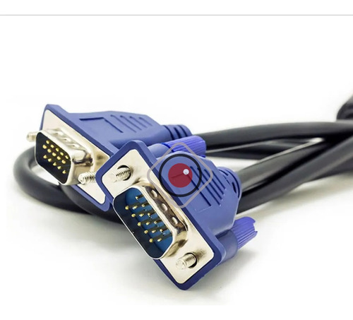 Cable Vga 3mts Metros Macho Filtro Pc Monitor Proyector