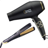 Combo Graphite Secador + Prancha Titanium - Babyliss Pro