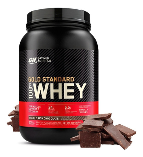 Gold Standard 100% Whey 2 Lb - On Varios Sabores