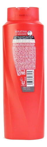 Shampoo Sedal Co-creations Keratina Con Antioxidante En Tubo Depresible De 650ml Por 1 Unidad