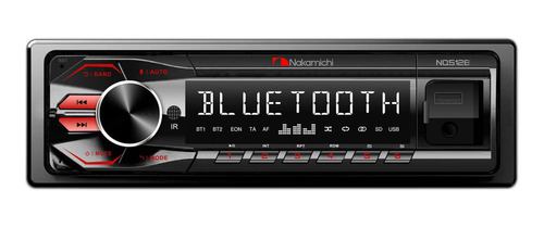 Radio Automotivo Mp3 Nakamichi Nq512bt Bluetooth Usb Aux