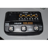 Nux- 200 Guitar Modeling Processor Usado Funcionando Bien