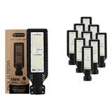 Lampara Led Alumbrado Publico 100w 9000lm Ip65 10 Piezas