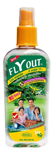 Repelente De Mosquitos En Spray Fly Out 265ml