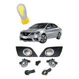 Kit Faros Niebla Sentra 2016 2017 2018 2019 Calidad Original