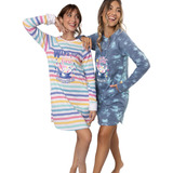 Pijama Camison Invierno Multicolor  So Pink 11698