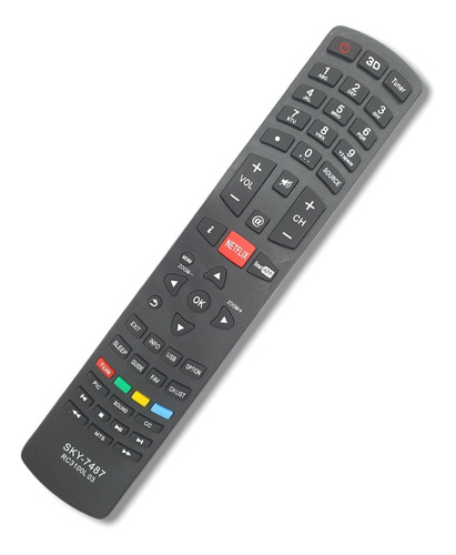 Controle Remoto De Tv Philco Led Smart Netflix 3d Rc3100l03