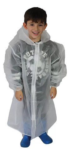  Piloto De Lluvia Capa Plegable Impermeable Capucha Infantil