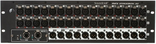 Mini Stagebox Soundcraft Msb-32 Cat5 Msb-32c5-eu Bivolt