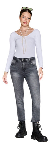 Jeans Mom/chupin M.cenitho V. Modelos Talle 34 Al 46 . 569f 