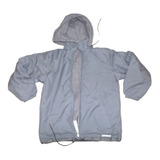 Campera Arigada Reversible E Impermeable  Interior Polar