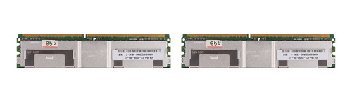 2 Memorias Ram Ddr2 De 4 Gb, 667 Mhz, Pc2 5300, 240 Pines, 1