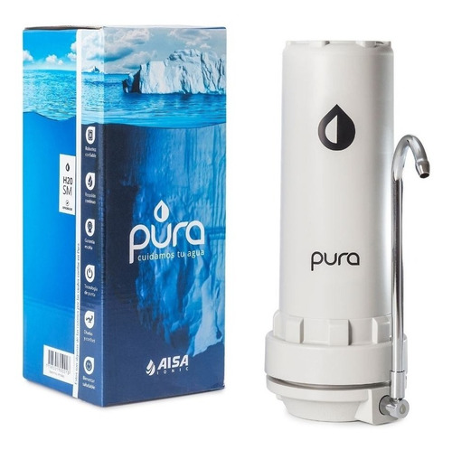 Pura Filtro Purificador De Agua | Rinde 40mil Litros +salud