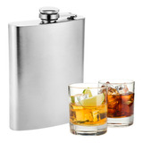 Cantil De Bolso Whisky Vodka Rum Porta Bebidas Alcoólicas 