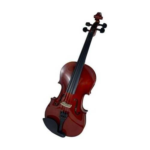 Violino Paganini 4/4 Corpo Maciço Case, Breu, Cordas E Arco