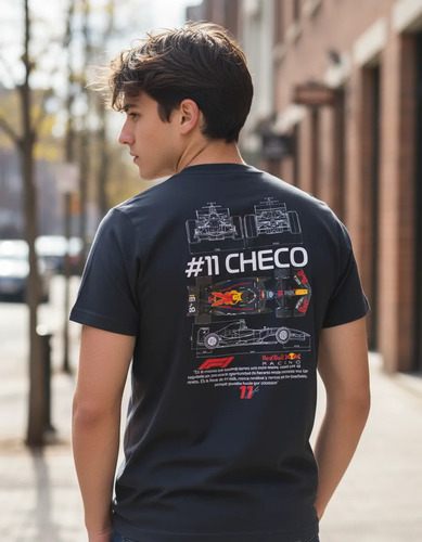 Playera Camiseta Playera Sergio Checo Perez Red Bull F1 D01