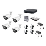 Kit 4 Camaras Dahua 2mp Full Color Dvr 8ch Microf Dd 2 Tb