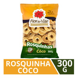 Biscoito Rosquinha De Coco Flor Do Vale 300g