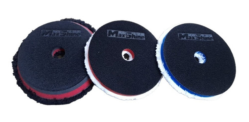 Maxshine Kit Pad De Microfibra 5'' / 3 Piezas