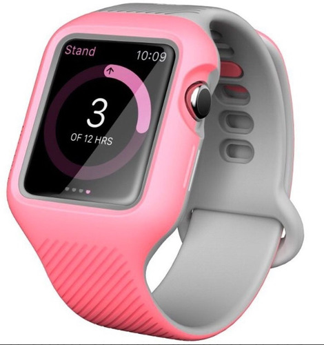 Case + Pulseira I-blason 42mm Apple Watch 1/2/3 Pink