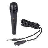 Microfono Universal Con Cable 3m Parlante Activo Karaoke