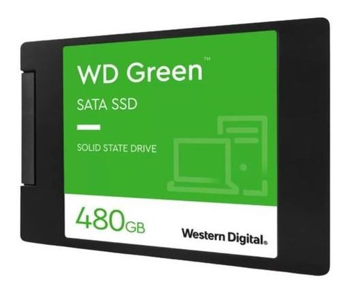 Ssd Western Digital 2.5  Green 480gb Sata Iii Wds480g3g0a