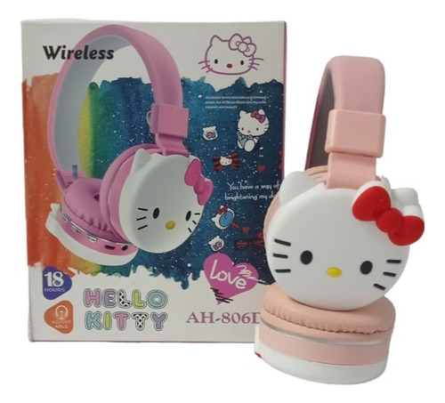 Diadema Bluetooth, Audifonos Hello Kitty- Ft,