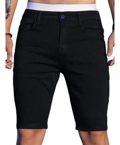 Bermuda Jeans Masculina Shorts Slim Original