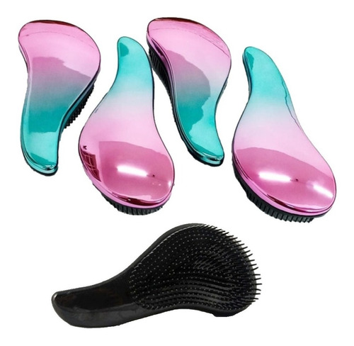 Escova Mágica Desembaraça Cabelo Similar A Dtangler Teezer 