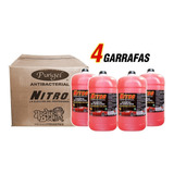 Shampoo Nitro Para Autos Alta Espuma Y Cera Pack 4 Garrafas