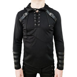 Sweater Buzo Goth Rock Gótico Te079