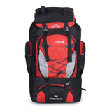 Mochila Tactica Para Camping Trekking O Senderismo 80 Litros