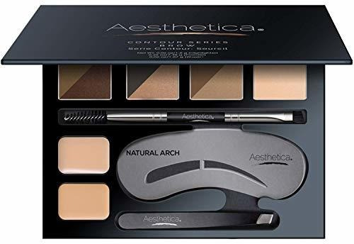 Kit De Contorno De Cejas Aesthetica - 16 Pzs.