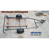 Trailer Nautico Para Moto Triplaza Homologado Patentable