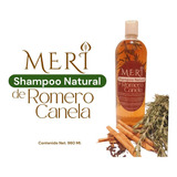 Shampoo Natural Meri, Romero Crecimiento Acelerado