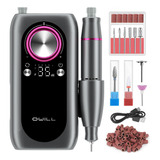 Taladro De Uñas Eléctrico Profesional Owill, 35000rpm