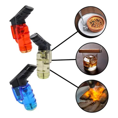 Kit 3 Mini Maçaricos Portátil Recarregável Ultra Chama Gás | MercadoLivre