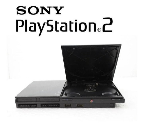 Sony Playstation 2 Slim Standard Cor Preto