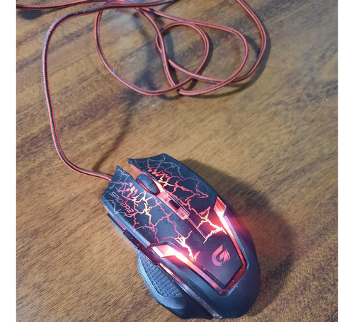 Mouse Para Jogos Spider 2 Om-705 Fortrek Preto