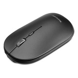 Mouse 4 Botões 1600dpi Sem Fio Slim Bluetooth Usb - Mo331