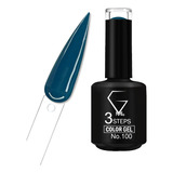 Gel Semipermanente Color Gel Polish Esmalte Uñas 15ml #100