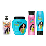 Kit Skala Mais Cachos Tratamien - g a $29