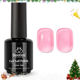 Esmalte Para Uñas En Gel De Secado Uv Rosa First Love 15 Ml