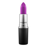 Labial Maquillaje Mac Amplified Creme Lipstick 3g Color Violetta