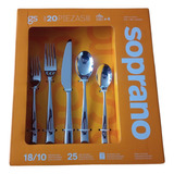 Gourmet Settings Soprano 20-piece Acero Inoxidable Cubiertes