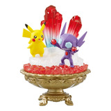 Pokemon Figura Original Gemstone Pikachu & Sableye Rement