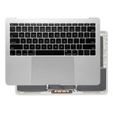 Silver And Grey Full Top Case With Keyboard For Macbook...